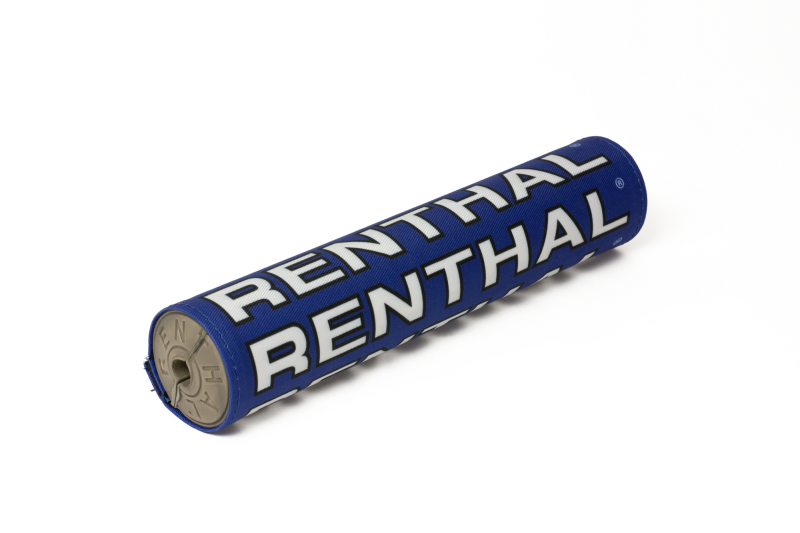 Renthal Vintage SX Pad - Blue/ Black/ White Bar Pads Renthal