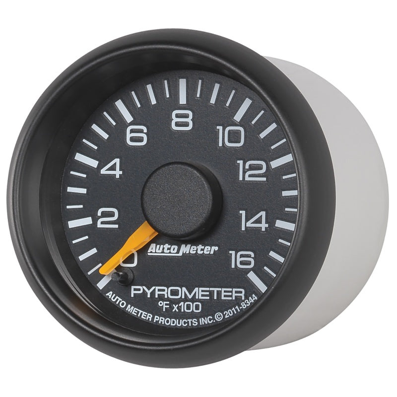 Autometer Factory Match GM 2-1/16in 1600 Degree Electric Pyrometer (EGT) Gauge Gauges AutoMeter