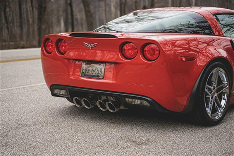 Corsa 06-13 Chevy Corvette C6 Z06 7.0L / 09-13 ZR1 6.2L Polished Axle-Back Exhaust w/4.5in Twin Tips Axle Back CORSA Performance