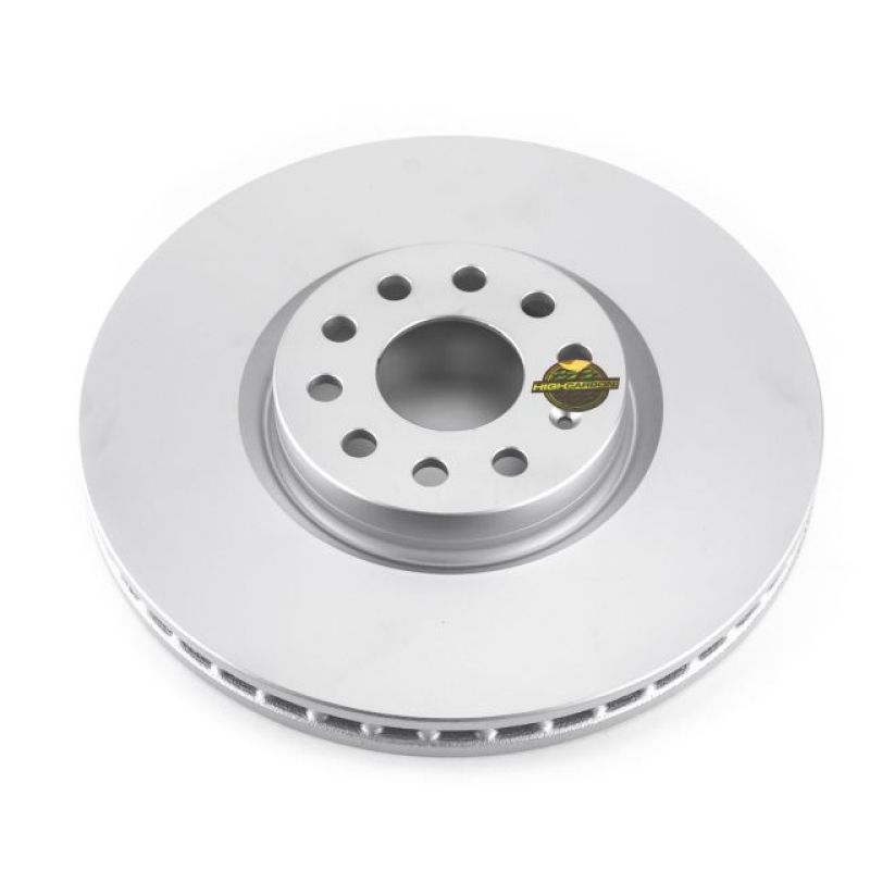 Power Stop 2018 Volkswagen Atlas Front Evolution High Carbon Geomet Coated Rotor Brake Rotors - OE - Cryo PowerStop