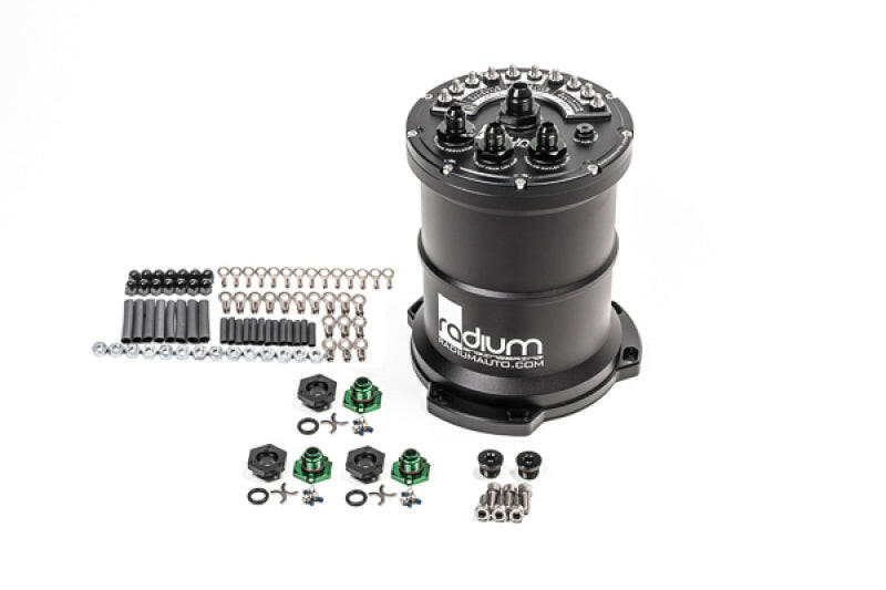 Radium Multi-Pump Fuel Surge Tank Fits Bosch BR540 / Deatschwerks DW400 (Pumps Not Included) Surge Tanks Radium Engineering