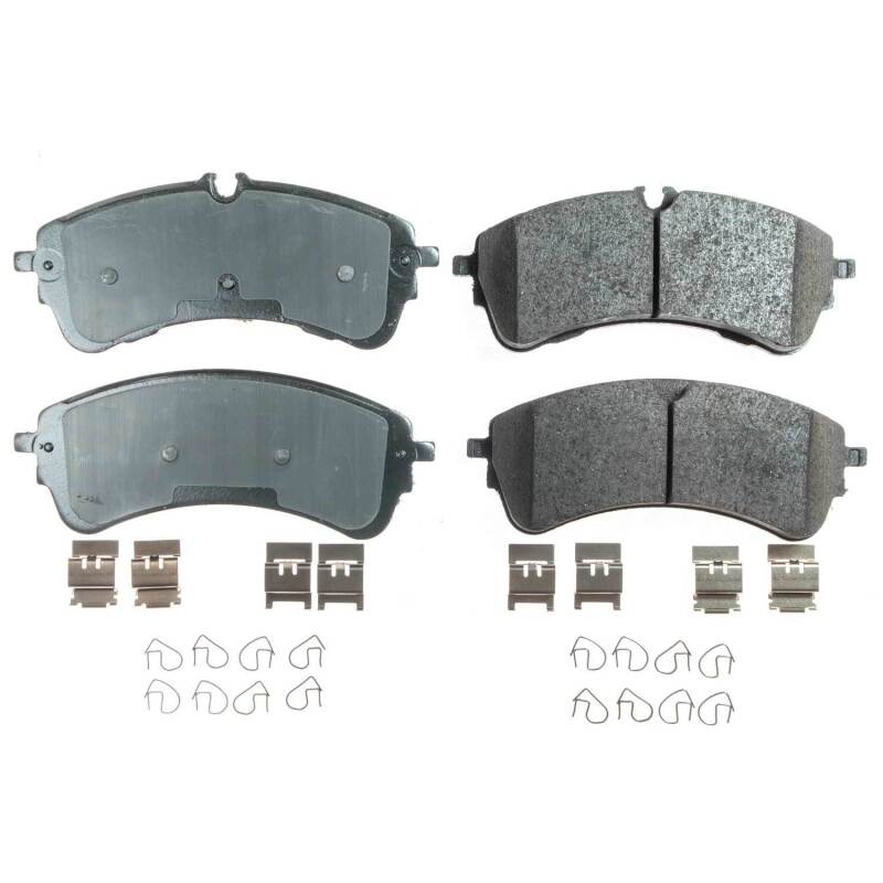 Power Stop 2021 Ford Transit-150 Rear Z17 Evolution Ceramic Brake Pads w/Hardware Brake Pads - OE PowerStop