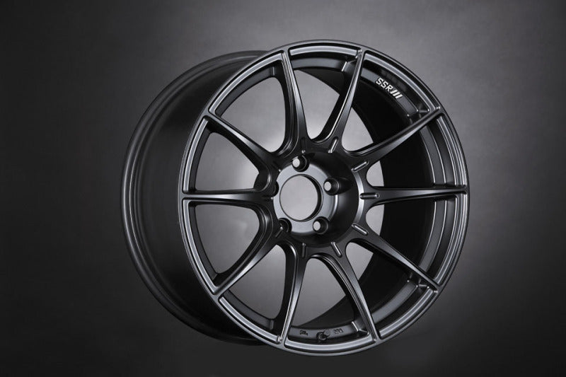 SSR GTX01 18x9 5x100 52mm Offset Flat Black Wheel (S/O, No Cancellations) Wheels - Cast SSR