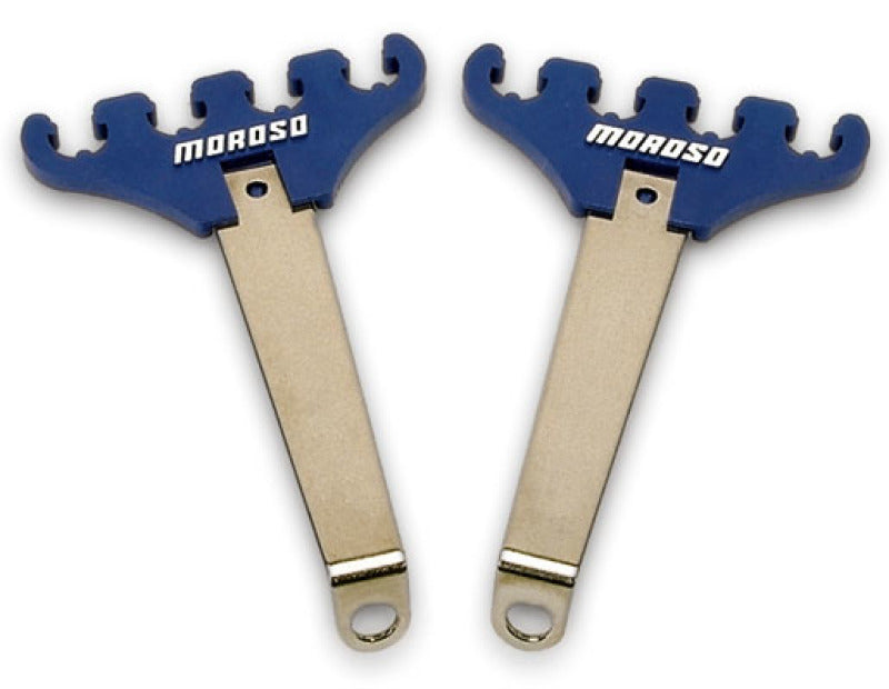 Moroso Chevrolet Small Block 4-Hole Ignition Wire Loom Kit - 7-9mm - Blue Wire Loom Moroso