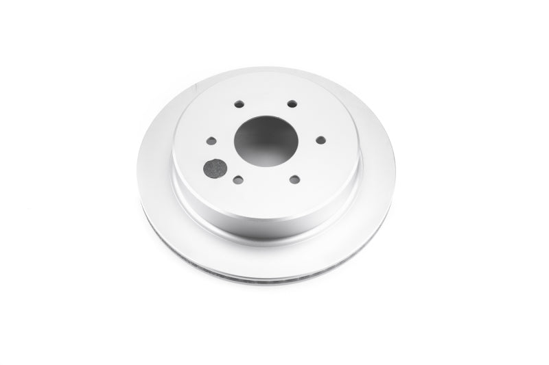 Power Stop 17-18 Nissan Titan Rear Evolution Geomet Coated Rotor Brake Rotors - OE - Cryo PowerStop