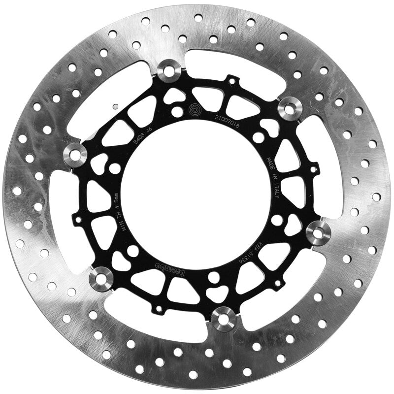 Brembo OE 94-01 BMW R R 850CC/94-01 BMW R RT 1100CC 305x5mm Brake Disc - Front Floating Brake Rotors - Slotted Brembo OE