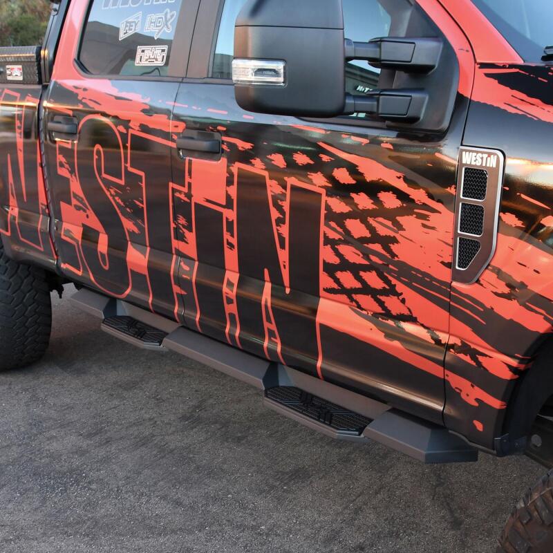 Westin/HDX 17-18 Ford F-150 SuperCrew Xtreme Nerf Step Bars - Textured Black Nerf Bars Westin
