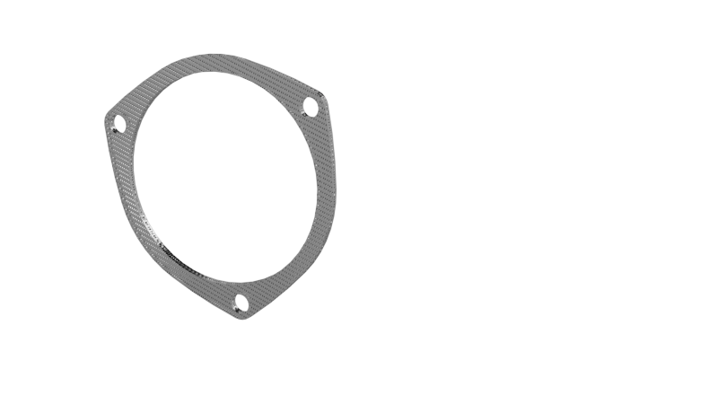 QTP 4in Bolt-On QTEC 3 Bolt Gasket Exhaust Gaskets QTP