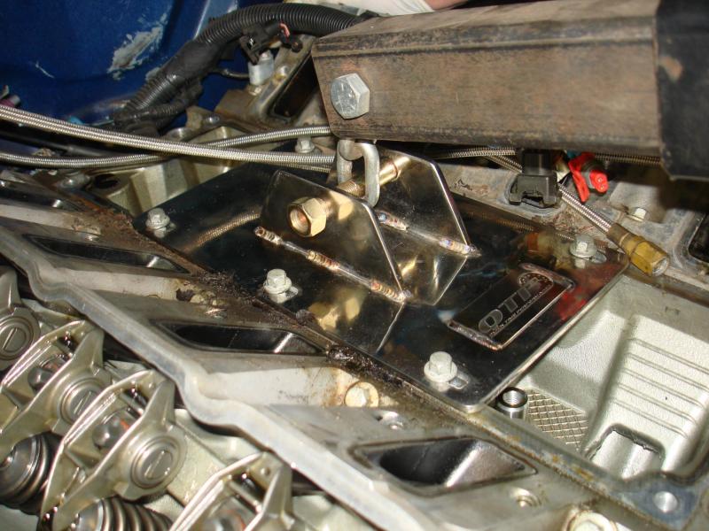 QTP GM LSX Bolt-On QTEC Engine Lifting Plate Engine Mounts QTP