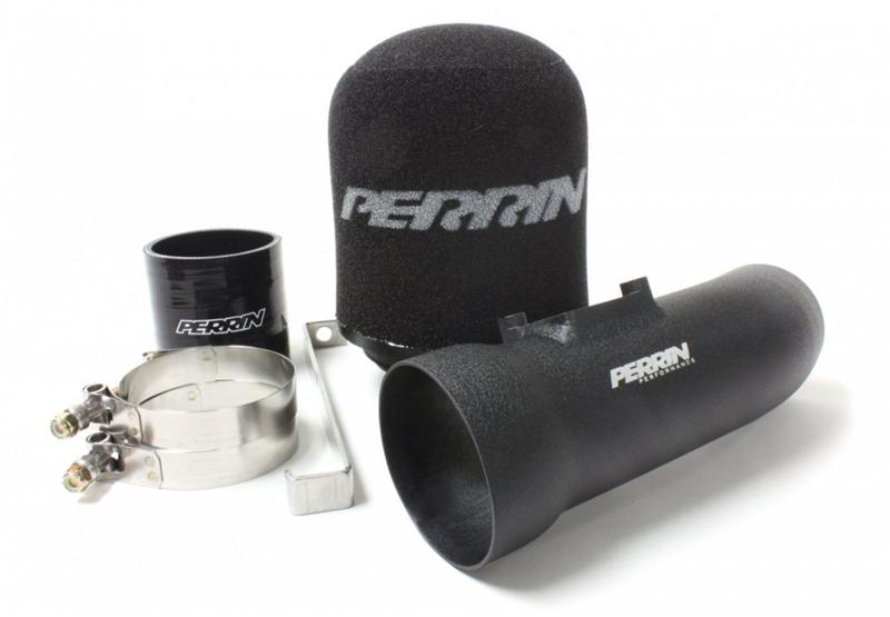 PERRIN 02-07 Subaru WRX/STi / 04-08 Forester XT Short Ram Intake - Black Cold Air Intakes Perrin Performance