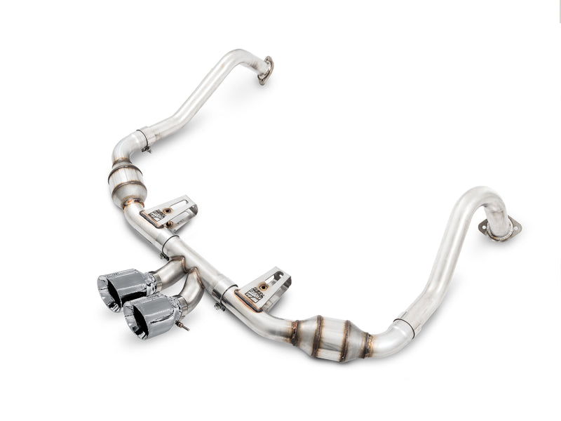 AWE Tuning Porsche 718 Boxster / Cayman Touring Edition Exhaust - Chrome Silver Tips Catback AWE Tuning
