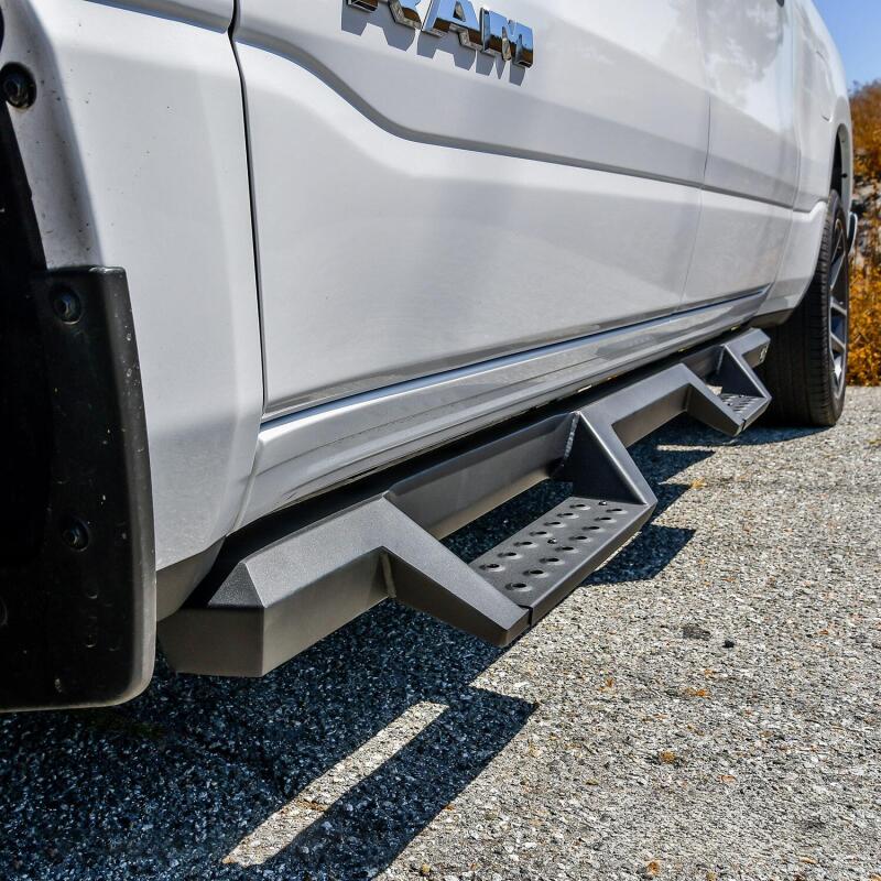 Westin/HDX 2019 Ram 1500 Crew Cab Drop Nerf Step Bars - Textured Black Nerf Bars Westin