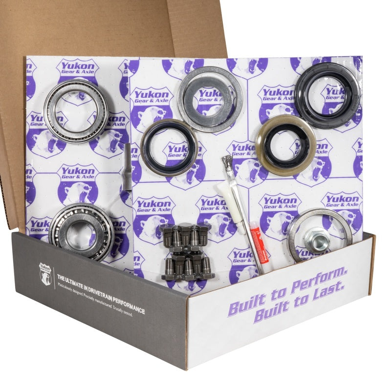 Yukon Gear Ring & Pinion Gear Kit Pkg F&R w/Install Kits Toyota 8.4/7.5R Diff 4.56 Ratio Ring and Pinion Install Kits Yukon Gear & Axle