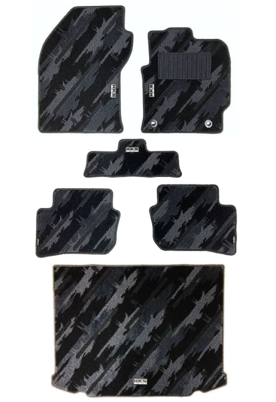 HKS FLOOR MATS GZEA14H FULL SET OCT LHD Floor Mats Carpeted HKS