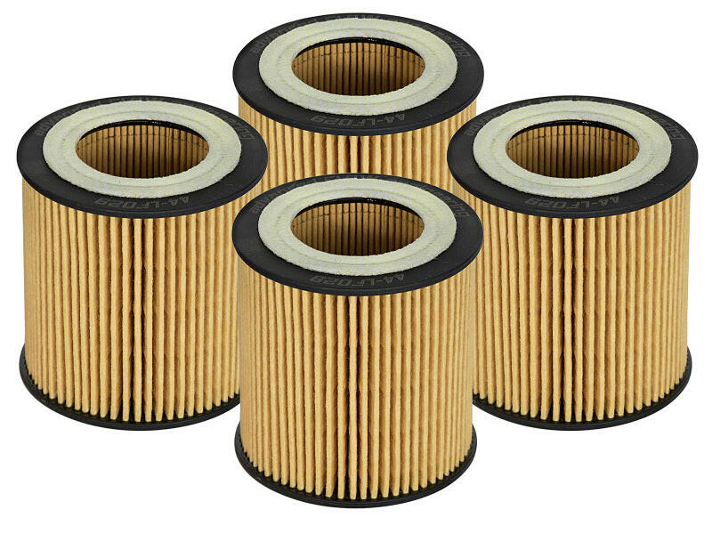 aFe Pro GUARD D2 Oil Filter 06-19 BMW Gas Cars L6-3.0T N54/55 - 4 Pack Oil Filters aFe