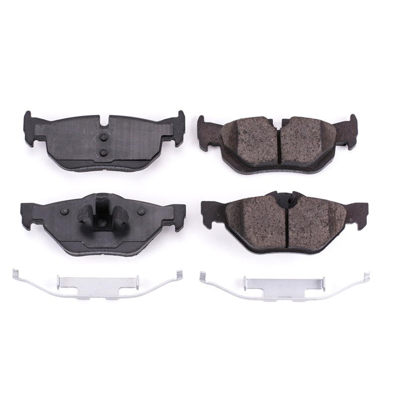 Power Stop 08-13 BMW 128i Rear Z17 Evolution Ceramic Brake Pads w/Hardware Brake Pads - OE PowerStop