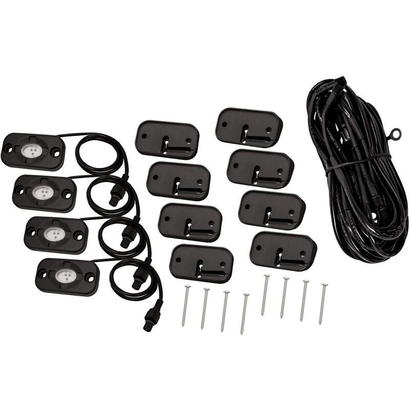 Westin LED Rock Light Kit - 07-18 Jeep Wrangler JK / 18-19 Jeep Wrangler JL Work Lights Westin