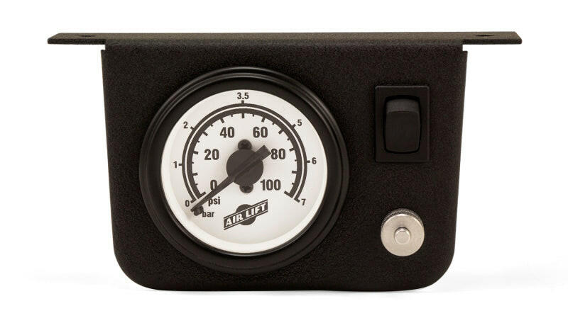 Air Lift Load Controller Ii - Single Gauge w/ Lps 5 PSI Min. Gauges Air Lift
