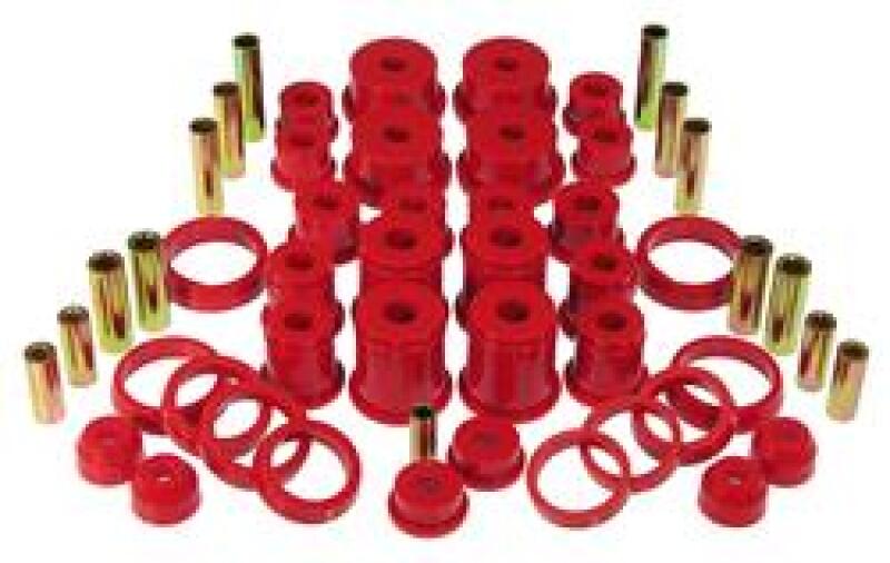 Prothane 84-99 Jeep Cherokee Total Kit - Red Bushings - Full Vehicle Kits Prothane