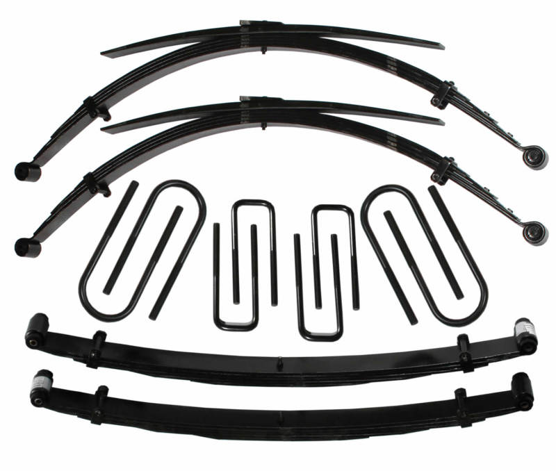 Skyjacker 4" 77.5-79 F250 SYSTEM Leaf Springs & Accessories Skyjacker