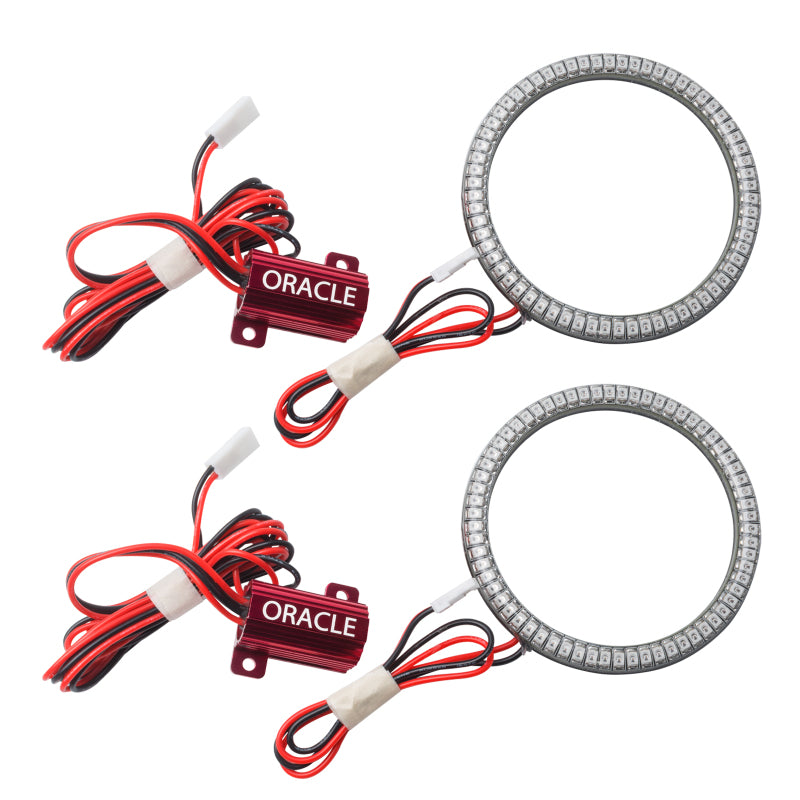 Oracle Jeep Wrangler 07-17 LED Waterproof Turn Signal Halo Kit - Amber Fog Lights ORACLE Lighting