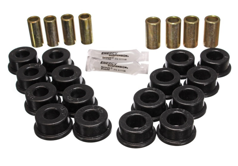 Energy Suspension 84-95 Chevy Corvette Black Rear End Control Arm Bushing Set Bushing Kits Energy Suspension