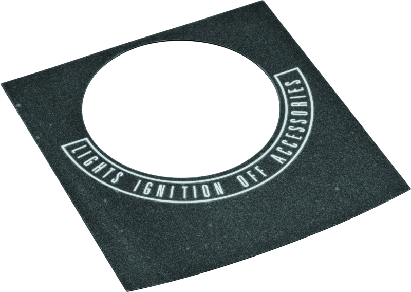 Bikers Choice 68-84 FL 71-72 FX 80-86 FXWG 84-99 Softail Dash Switch Decal Replaces H-D 71300-79 5Pk Dash & Interior Trim Bikers Choice