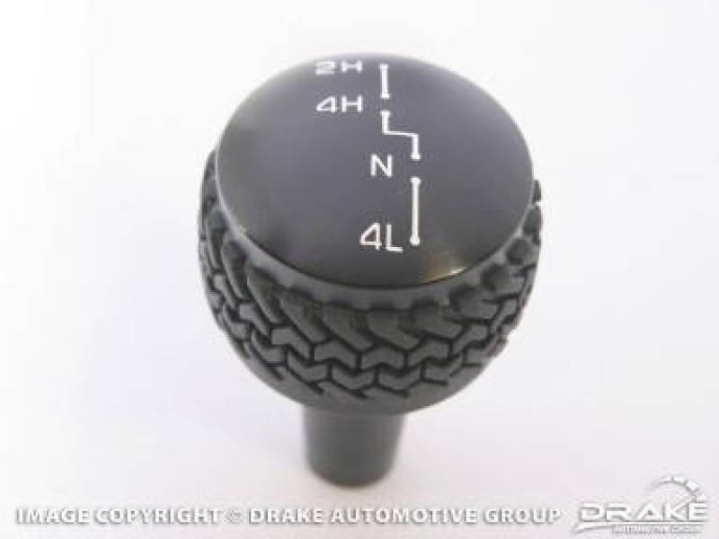 DV8 Offroad 2007-2018 Jeep JK 4WD Shift Knob Black Finish Shift Knobs DV8 Offroad