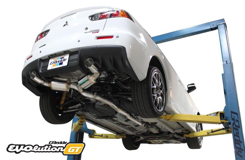 GReddy 08-14 Mitsubishi Lancer EVO X Evolution GT Exhaust Catback GReddy