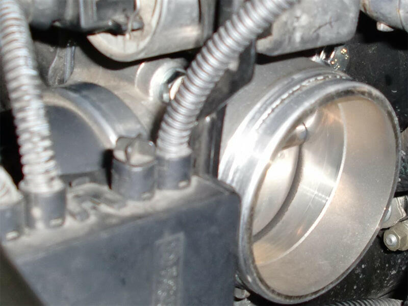 aFe Silver Bullet Throttle Body Spacers TBS BMW 325i (E46) 01-06 L6-2.5L Throttle Body Spacers aFe