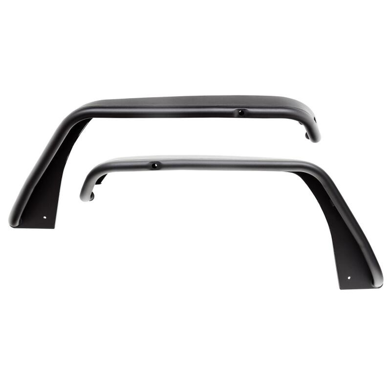 Westin 18-20 Jeep Wrangler JL / 20 Gladiator Tube Fenders - Front - Textured Black Fenders Westin