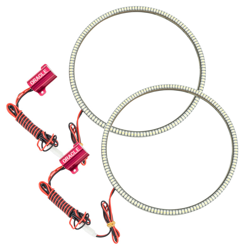 Oracle Jeep Wrangler JL/Gladiator JT LED Surface Mount Headlight Halo Kit - White Fog Lights ORACLE Lighting