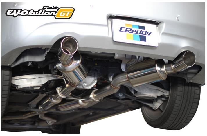 GReddy 07-14 Infiniti G37 Evolution (RWD ONLY) GT 304SS Cat-Back Exhaust Catback GReddy