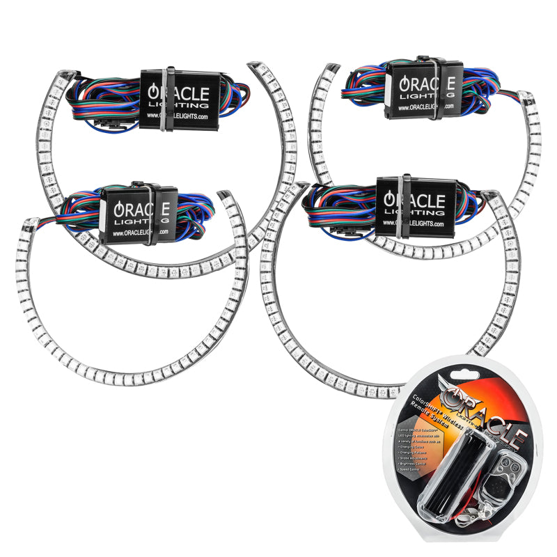 Oracle Dodge Challenger 15-21 LED Waterproof Halo Kit - ColorSHIFT Fog Lights ORACLE Lighting