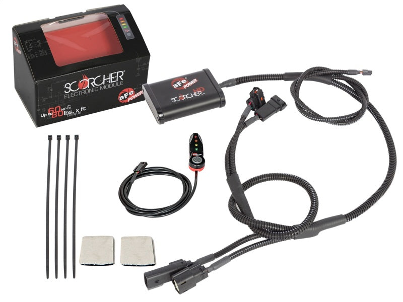 aFe Scorcher HD Module 15-16 GM Diesel Trucks LML 6.6L V8 (td) In-Line Modules aFe