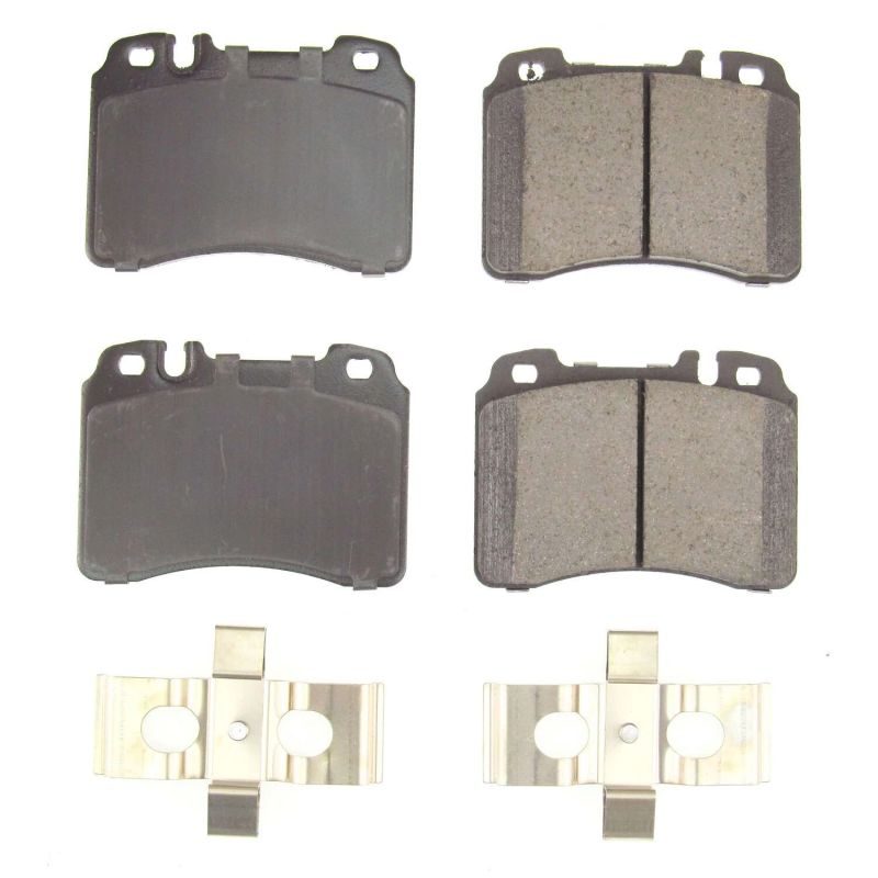 Power Stop 94-95 Mercedes-Benz E320 Front Z17 Evolution Ceramic Brake Pads w/Hardware Brake Pads - OE PowerStop