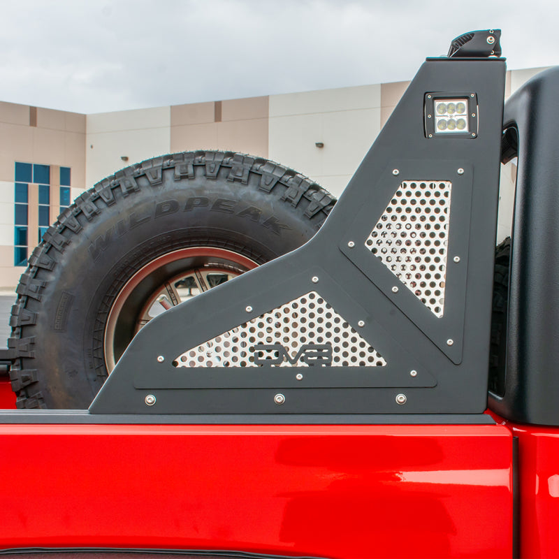 DV8 Offroad 2019+ Jeep Gladiator Bolt On Chase Rack Chase Racks DV8 Offroad