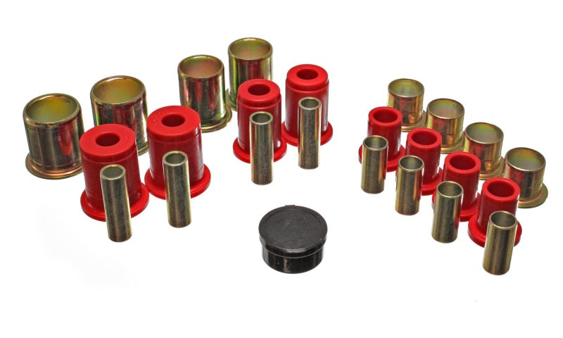 Energy Suspension Universal Red Control Arm Bushing Set - Complete Set Bushing Kits Energy Suspension