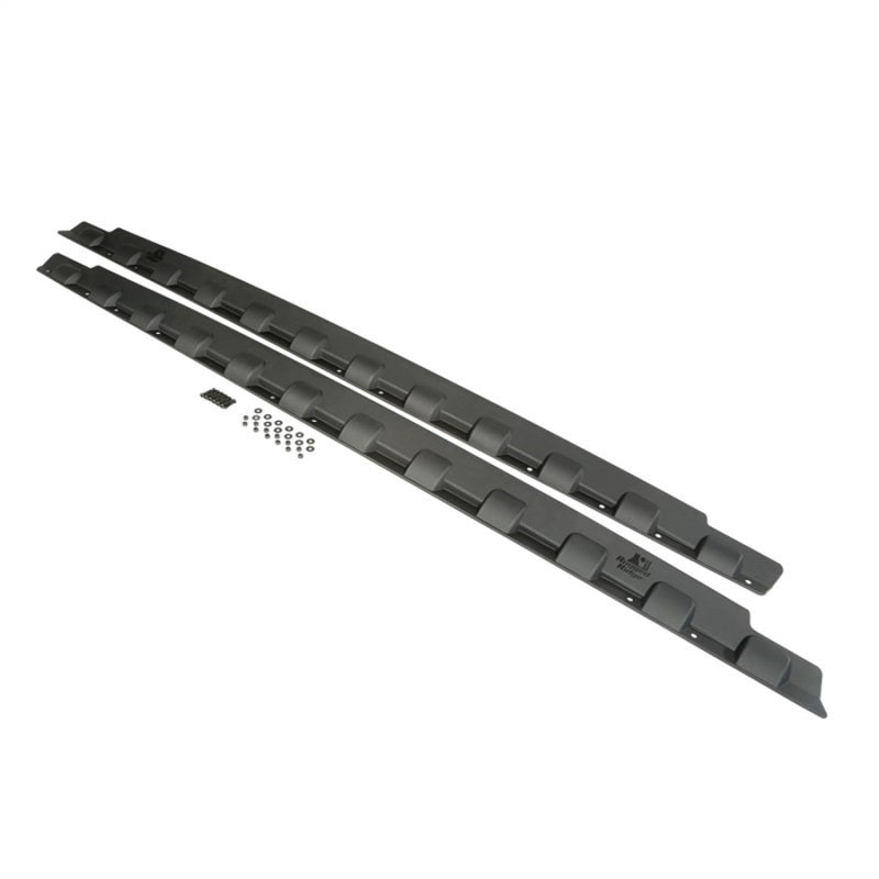 Rugged Ridge Rocker Guard Kit Body Armor 4 Door 07-18 Jeep Wrangler JK Body Armor & Rock Rails Rugged Ridge