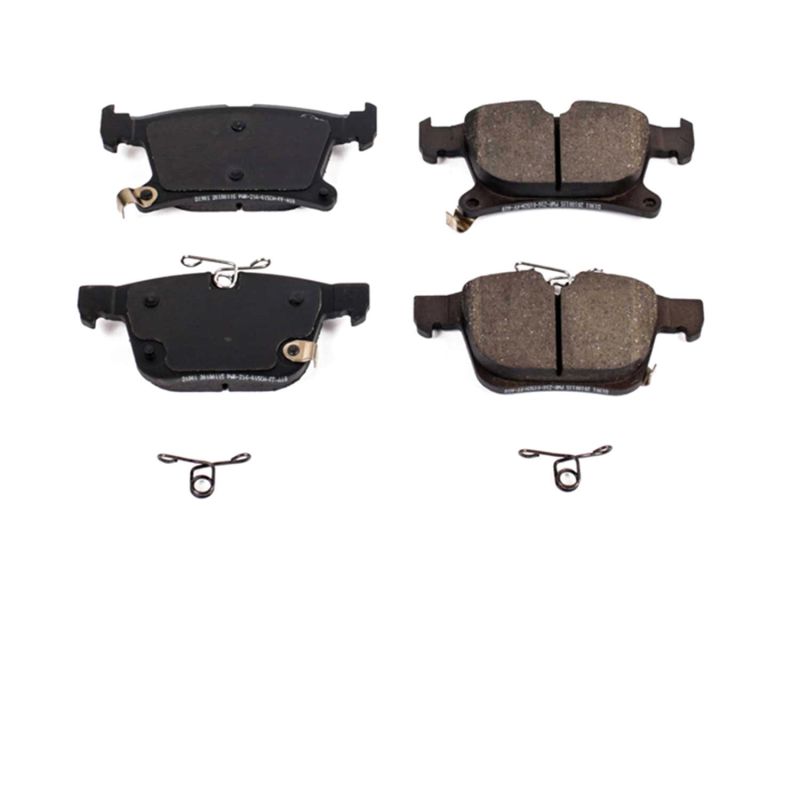 Power Stop 17-19 Chrysler Pacifica Rear Z17 Evolution Ceramic Brake Pads w/Hardware Brake Pads - OE PowerStop