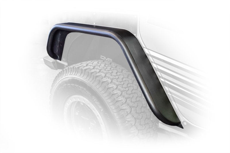 DV8 Offroad 07-18 Jeep Wrangler JK Front & Rear Flat Tube Fenders Fenders DV8 Offroad