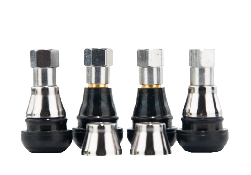 QuadBoss TR412C Valve Set Chrome Wheel Accessories QuadBoss