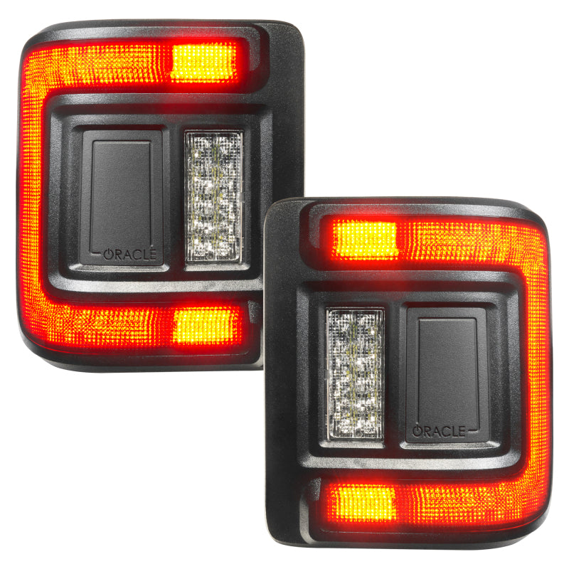 Oracle 2018+ Jeep Wrangler Rubicon/Sport LED Flush Mount Tail Light - Tinted Tail Lights ORACLE Lighting