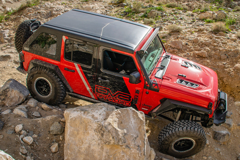 DV8 Offroad 18+ Jeep JL Rubicon Replica Hood Hoods DV8 Offroad