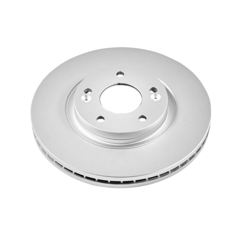 Power Stop 10-12 Hyundai Santa Fe Front Evolution Geomet Coated Rotor Brake Rotors - OE - Cryo PowerStop
