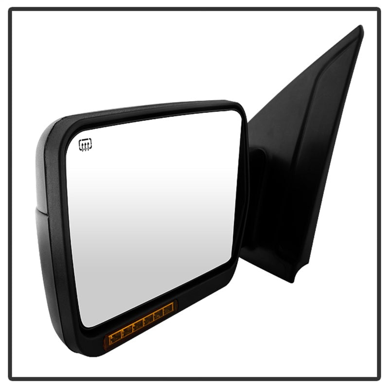 xTune Ford F150 07-14 Power Heated Amber LED Signal OE Mirror Right MIR-03349EH-P-R Side Mirrors SPYDER