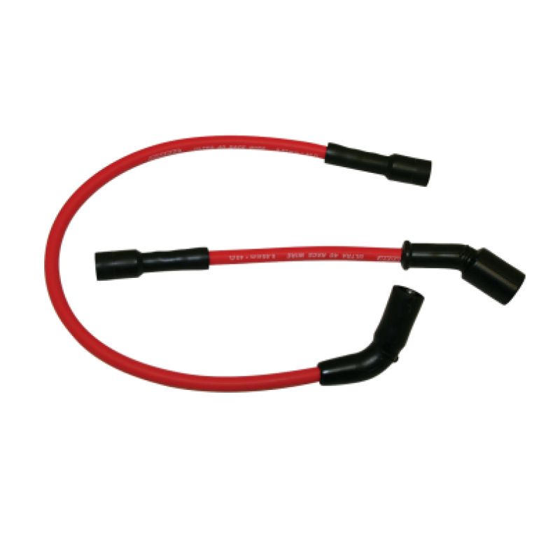 Moroso 07-13 Harley-Davidson XL Ultra 40 Wire Set - Red Spark Plug Wire Sets Moroso