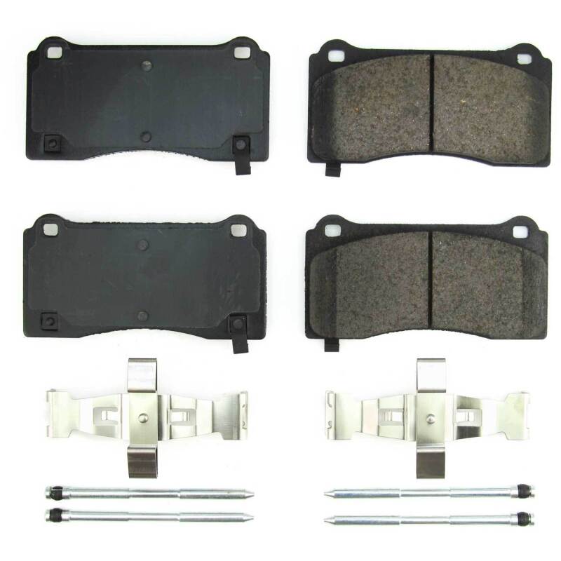 Power Stop 17-21 Tesla Model 3 Front Z17 Evo Ceramic Brake Pads w/Hardware Brake Pads - OE PowerStop