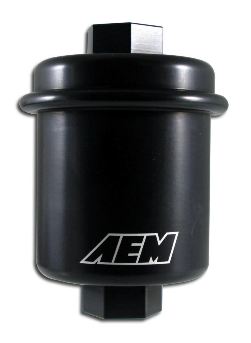 AEM 94-01 Acura Integra / 94-97 Honda Accord / 96-00 Civic / 97-01 Prelude Black Fuel Filter Kit Fuel Filters AEM
