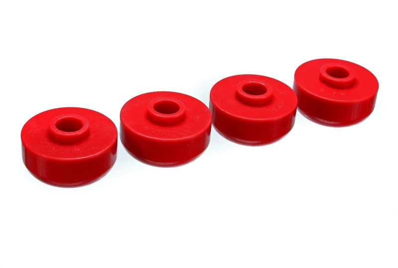 Energy Suspension 63-82 Chevrolet Corvette Red Rear Leaf Spring Bushing Set Bushing Kits Energy Suspension